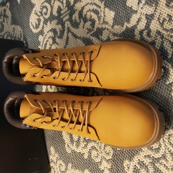 NIB Men's Nautica Adrian Lace Up Boots - Picture 5 of 15